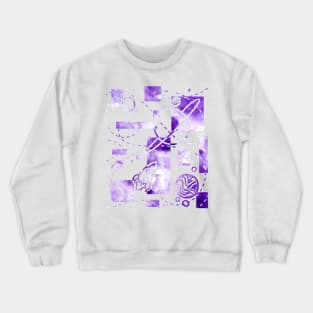 Geometric Galaxy (Watercolor Version) Crewneck Sweatshirt